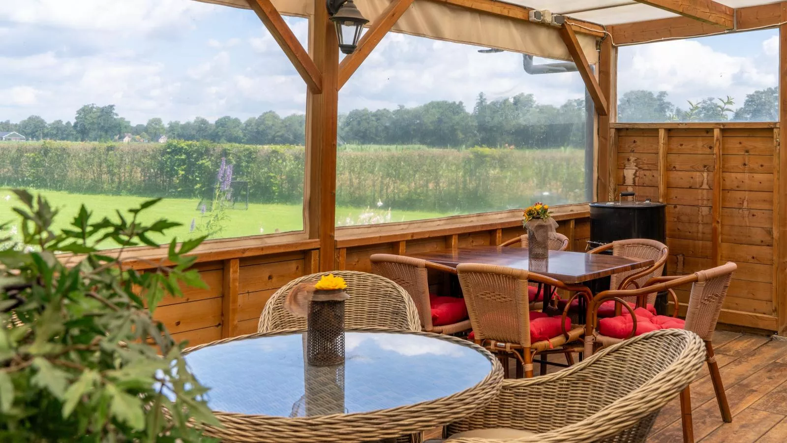 Regge en Weidezicht-Terrasbalkon