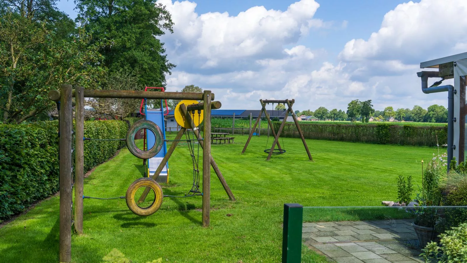 Weidezicht A-Tuinen zomer