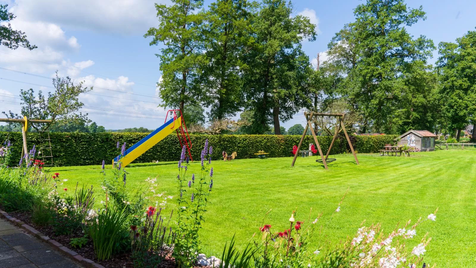 Weidezicht A-Tuinen zomer