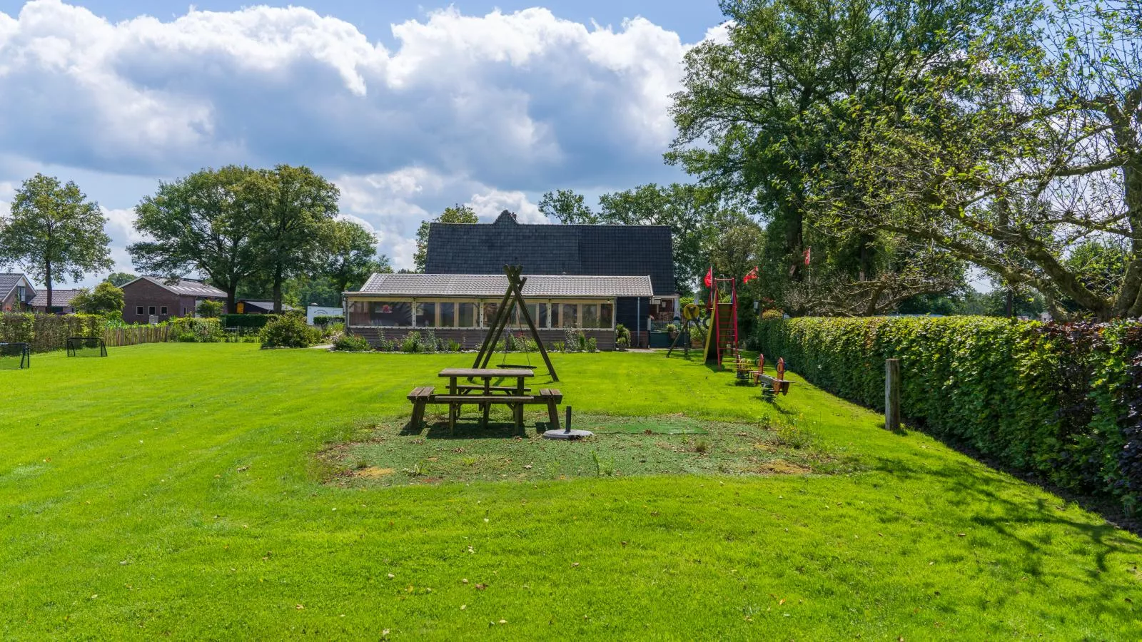 Weidezicht A-Tuinen zomer