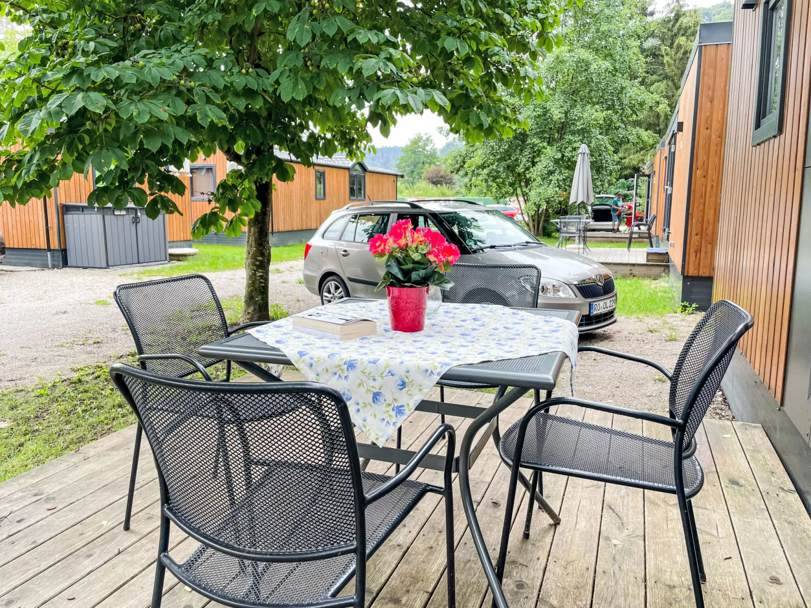 Tiny Haus Birkenlodge-Binnen