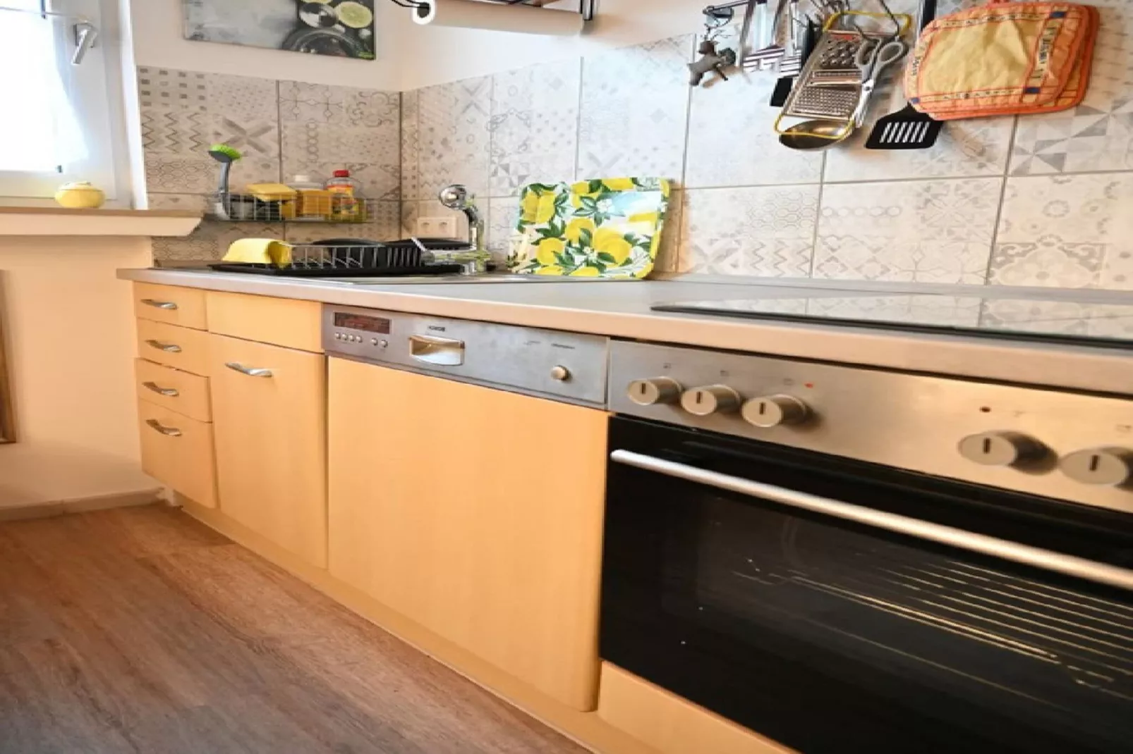 4-room apartment in vintage style-Keuken