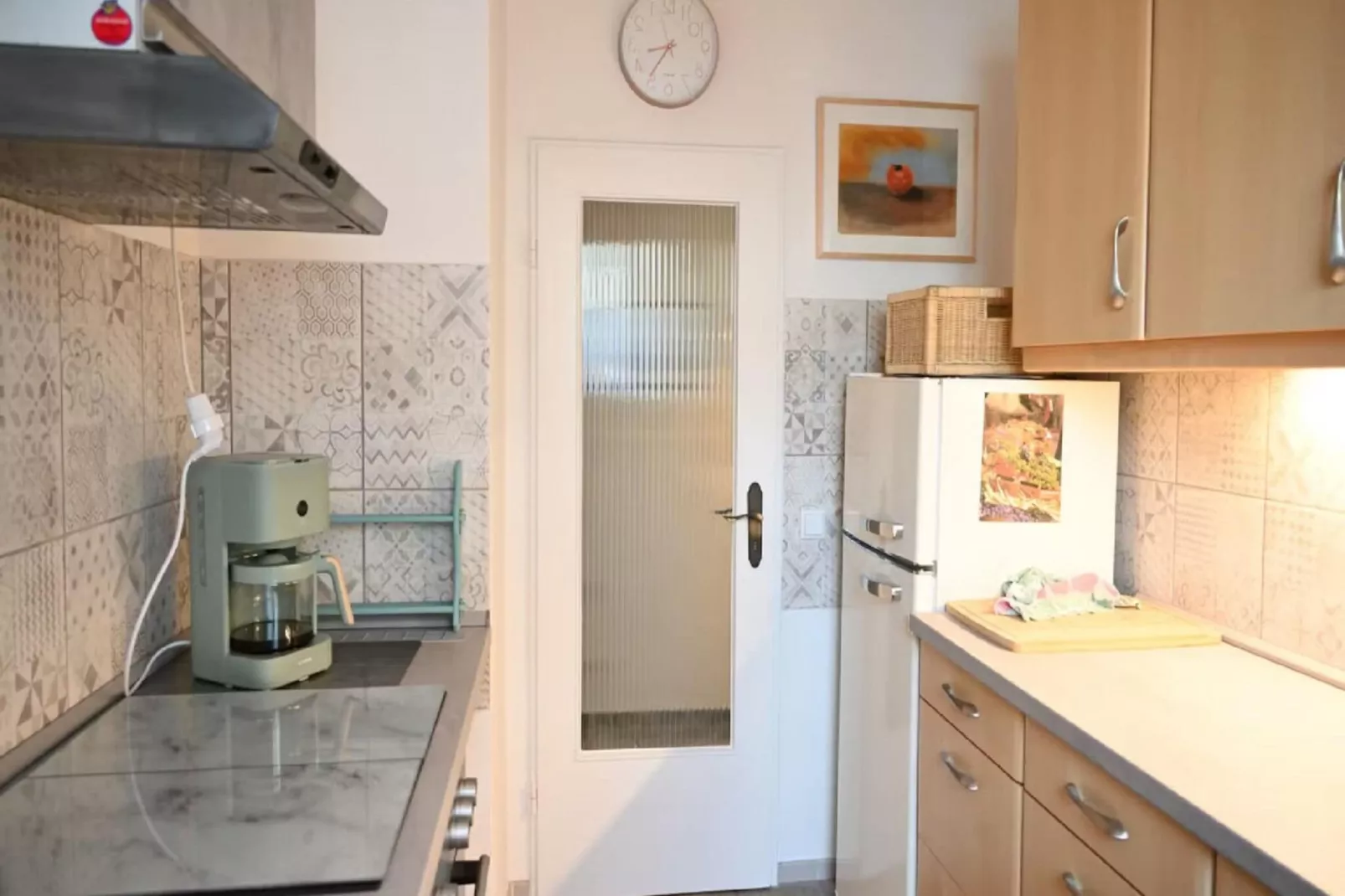 4-room apartment in vintage style-Keuken