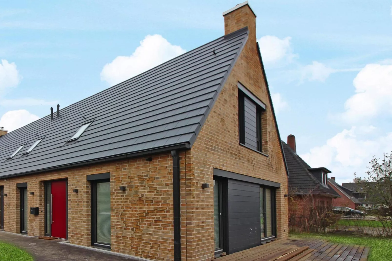 Doppelhaus Windböe 4 Pers St Peter-Ording-Buitenkant zomer