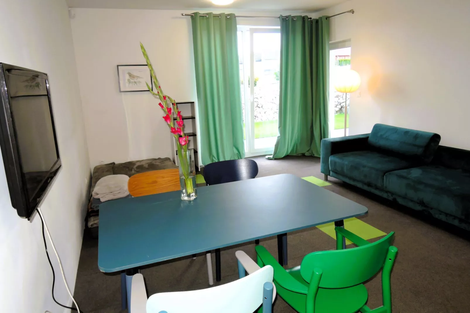 Apartament nr 1 parter-Woonkamer