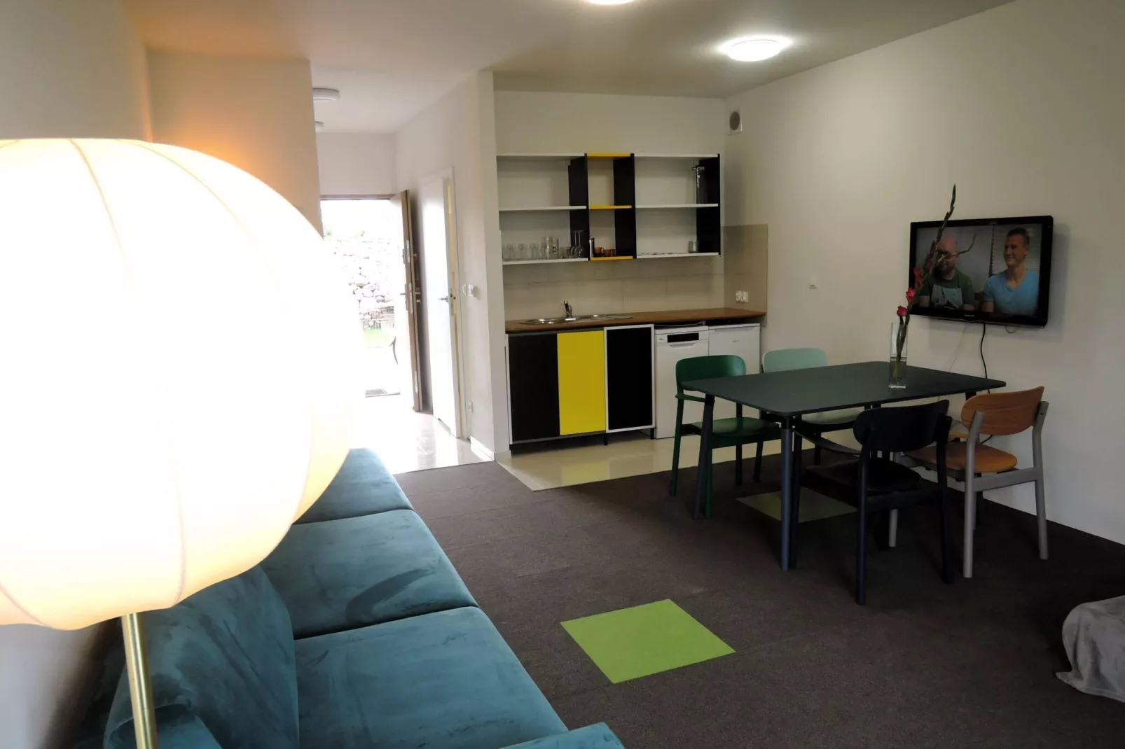 Apartament nr 1 parter-Woonkamer