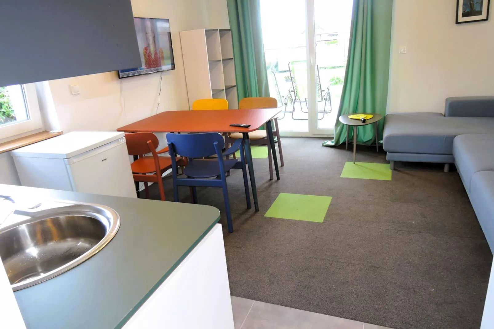 Apartament nr 3 parter-Woonkamer