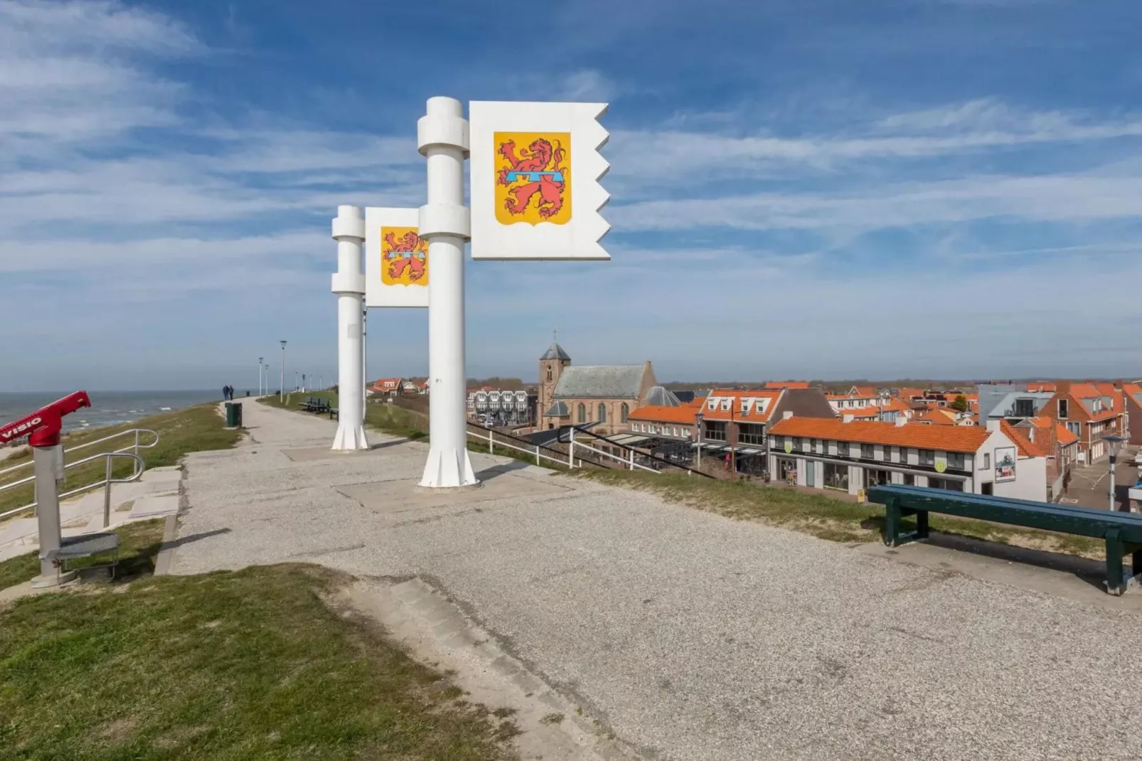 Vakantiehuis - Paulusweg 24  Zoutelande 't Kusthuys'-Gebieden zomer 1km