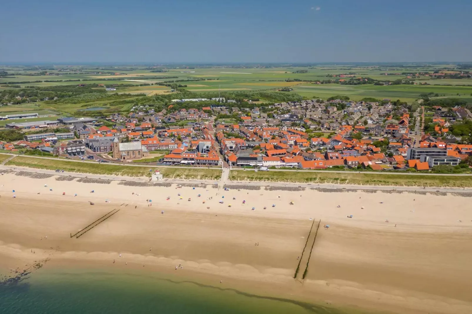 Vakantiehuis - Paulusweg 24  Zoutelande 't Kusthuys'-Gebieden zomer 5km