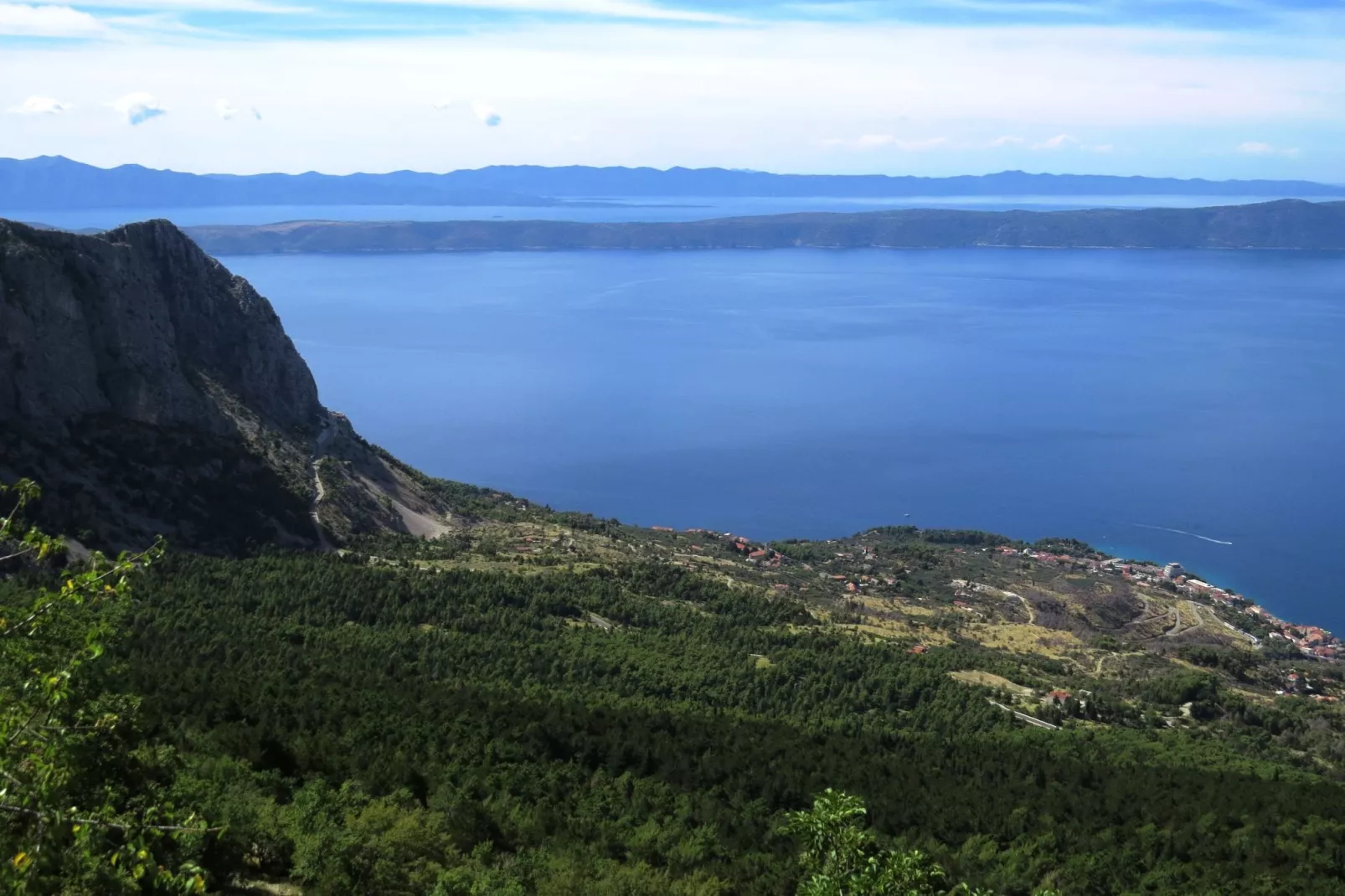 Villa Makar-Gebieden zomer 1km