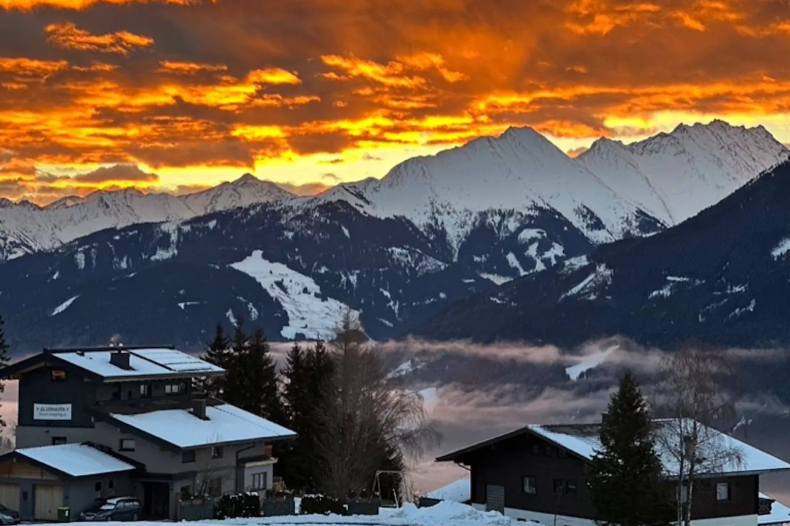 Ski in/ Ski out Traum Ferienwohnung im Skigebiet Kitzski Pass Thurn-Uitzicht winter