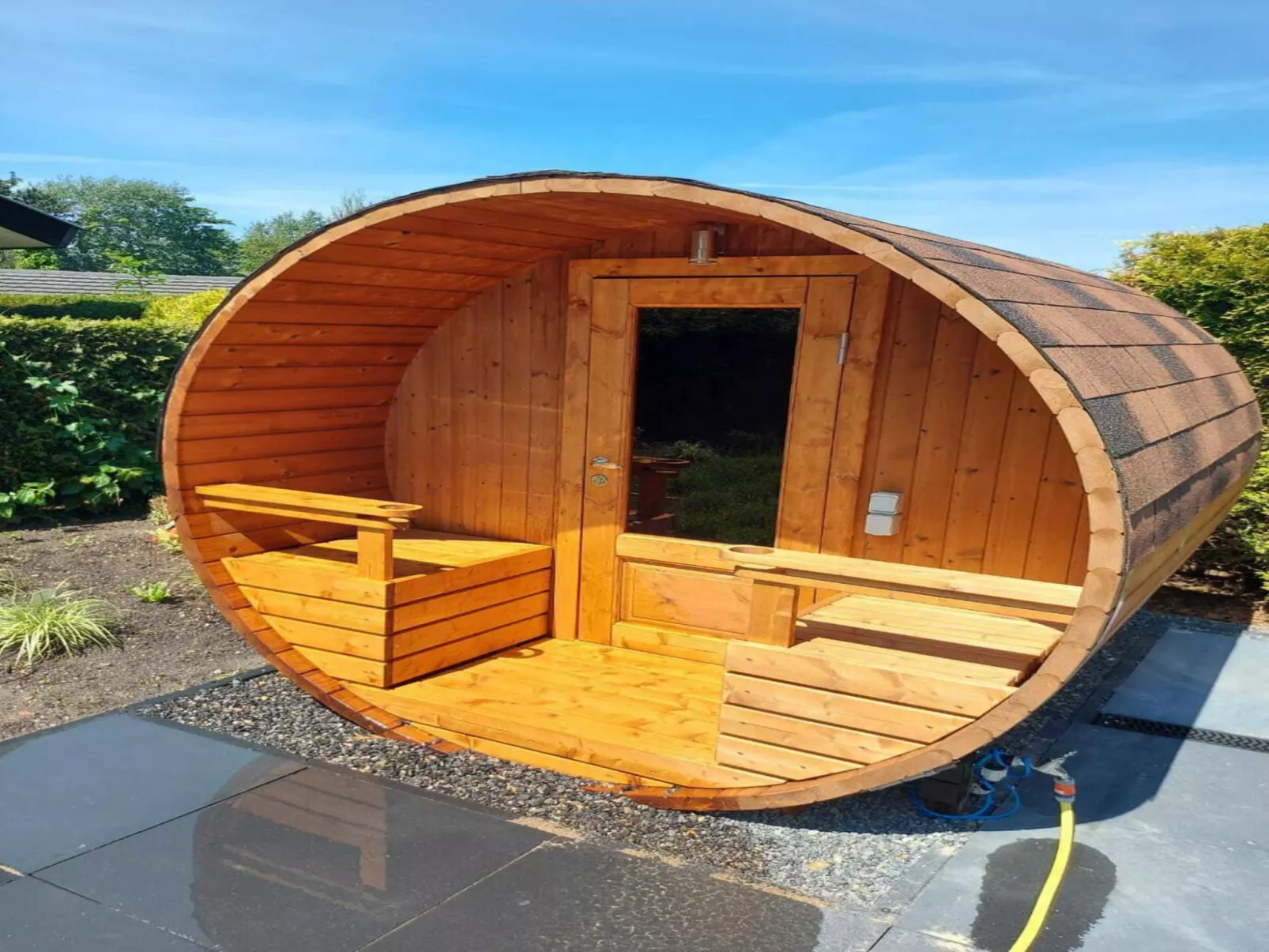 Deluxe 4 personen Sauna-Binnen