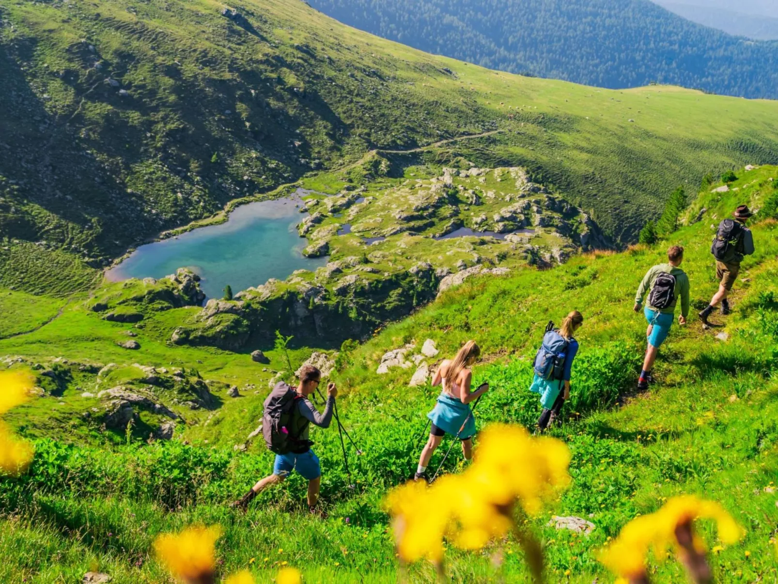 Für 2 Erwachsene und 2 Kinder-Omgeving