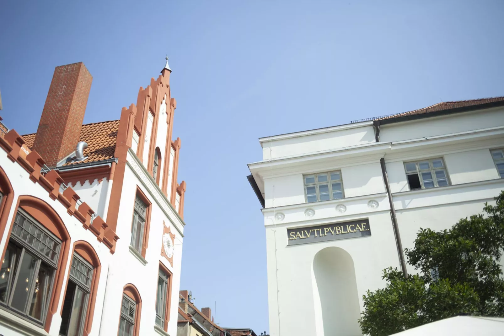 Steuerbord Hansestadt Wismar-Uitzicht zomer