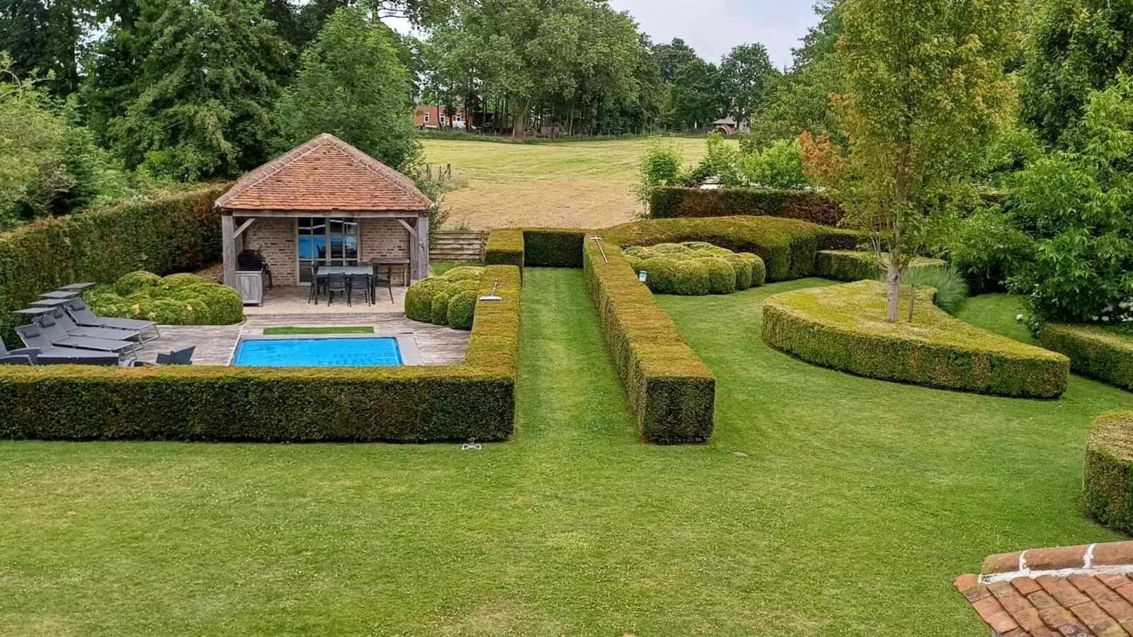 Villa Deluxe-Uitzicht zomer