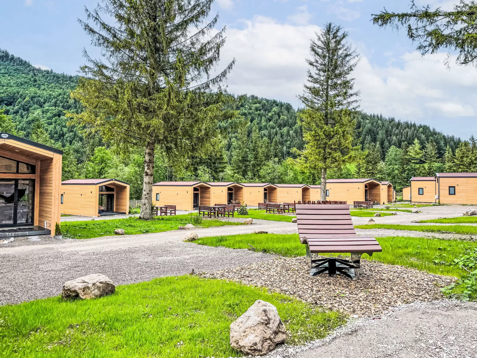 Tiny Haus Weitblick Wendelstein-Buiten