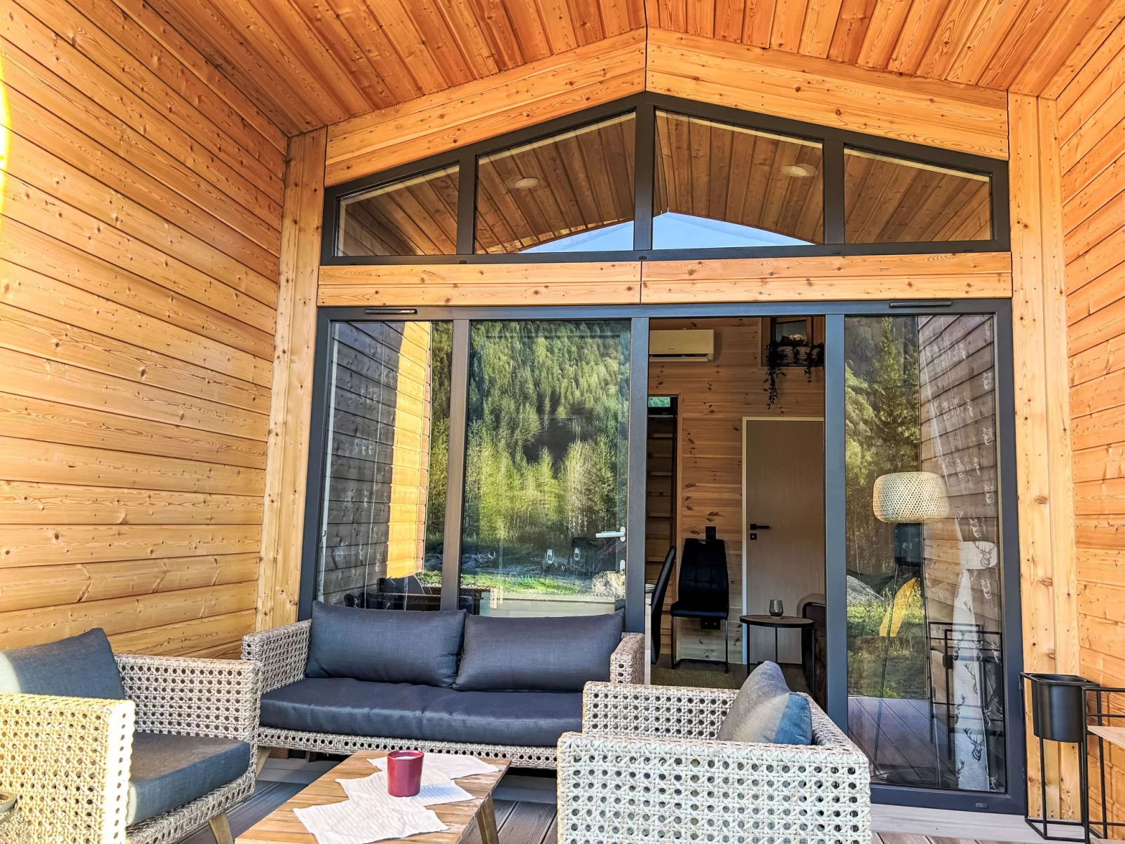 Tiny Haus Weitblick Wendelstein-Buiten