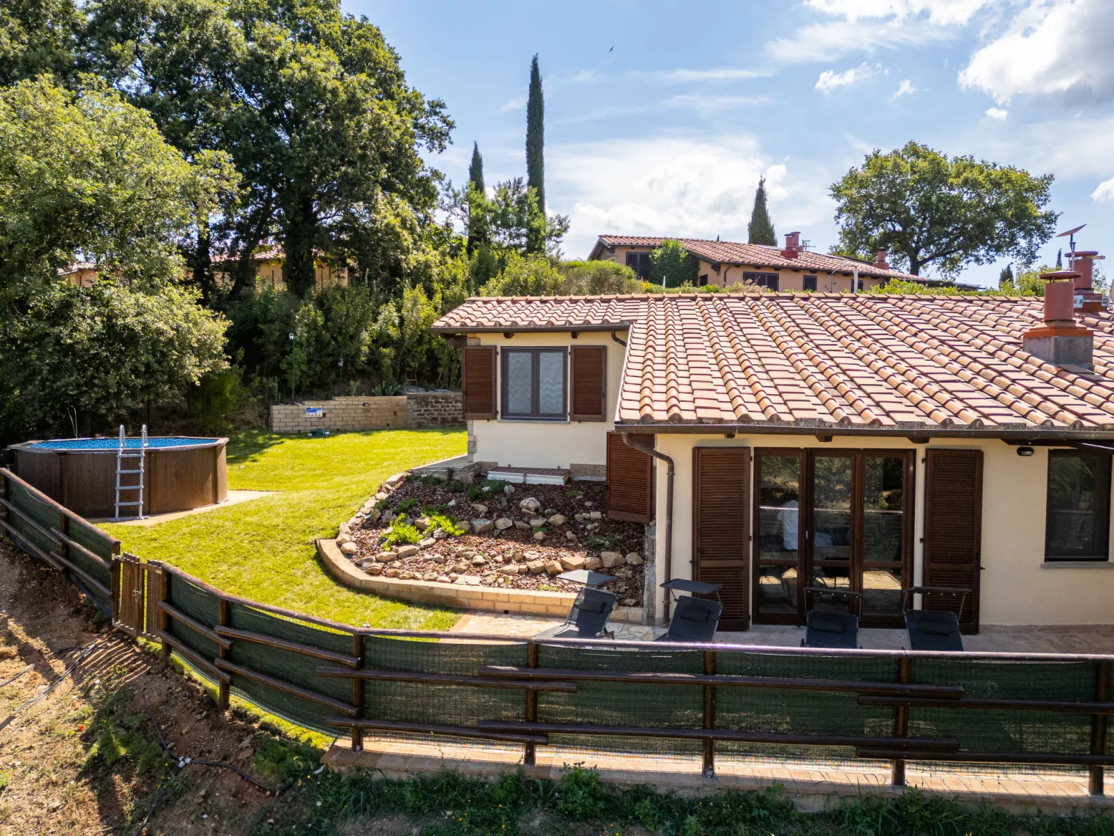 La terrazza sulla Maremma