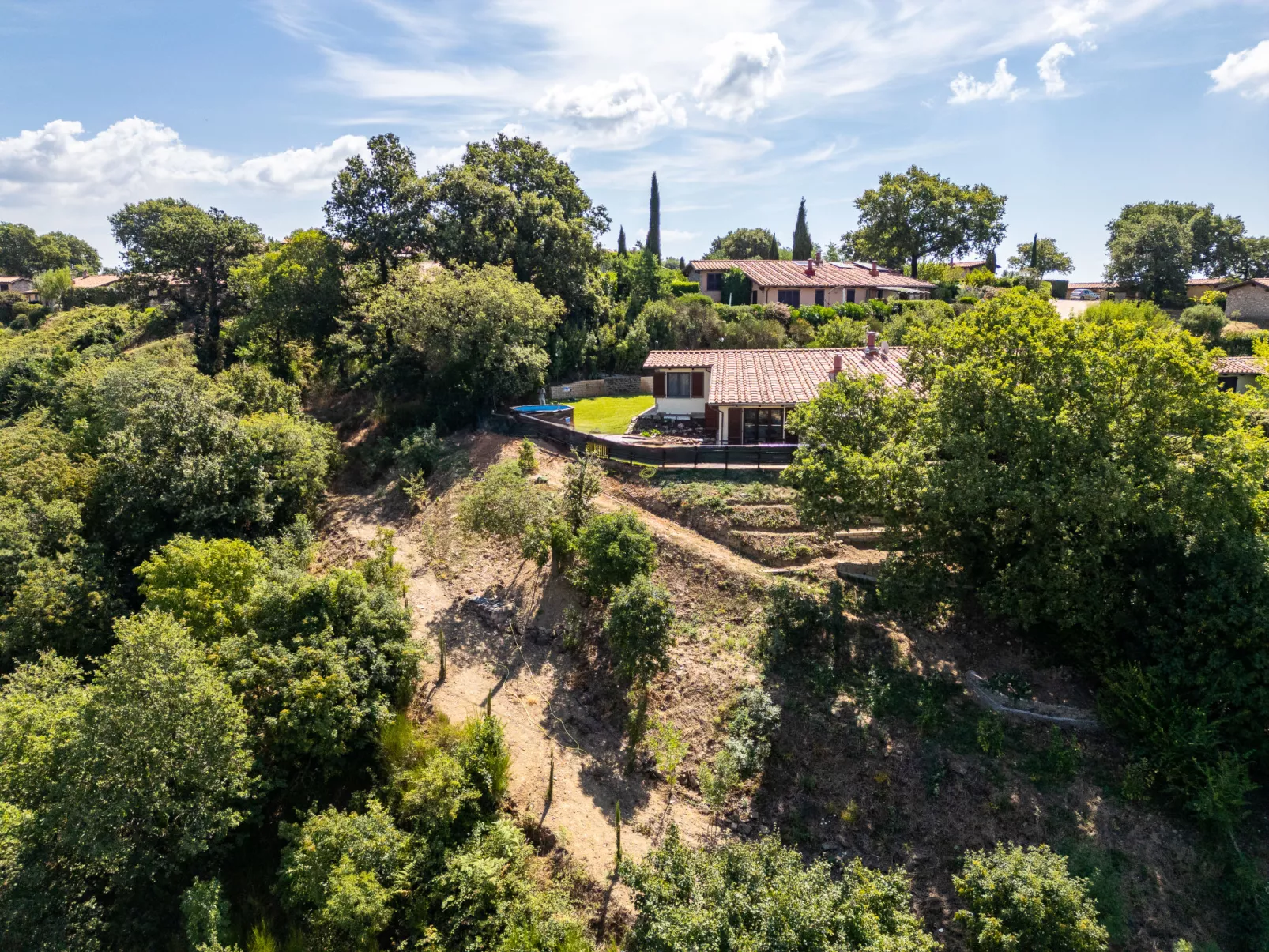 La terrazza sulla Maremma-Buiten