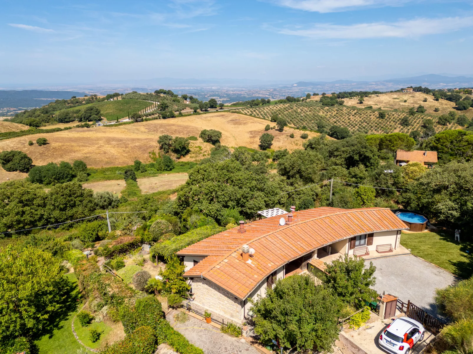 La terrazza sulla Maremma-Buiten