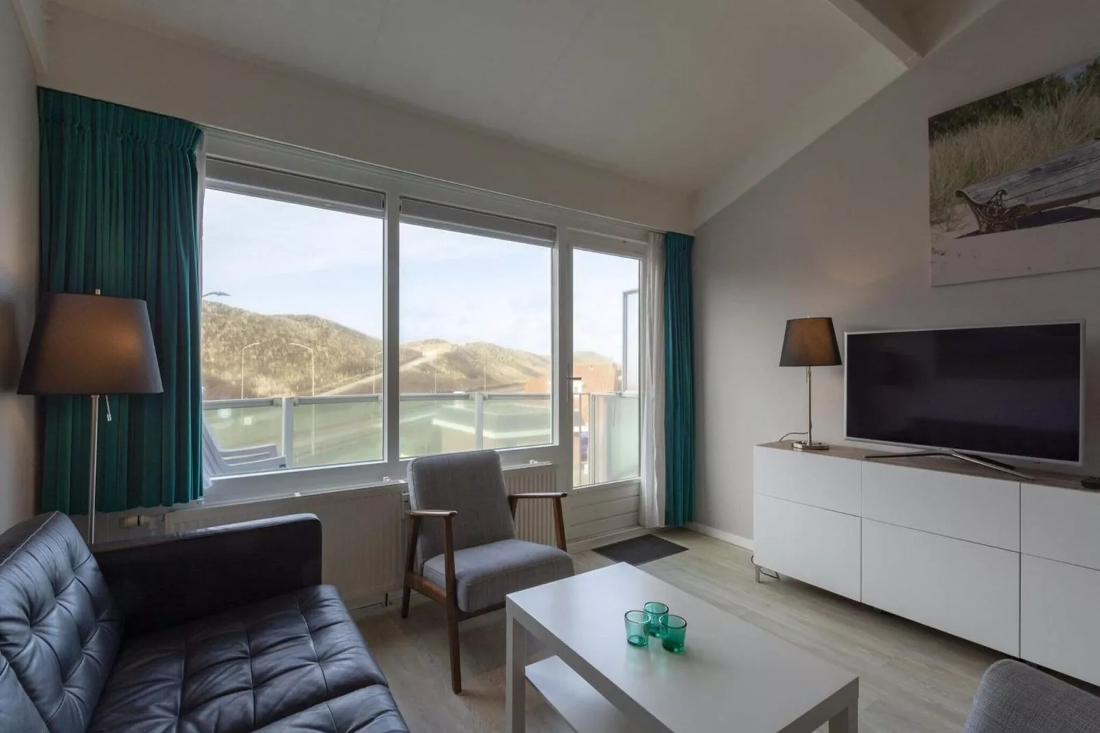 Beach Appartement 35-Woonkamer