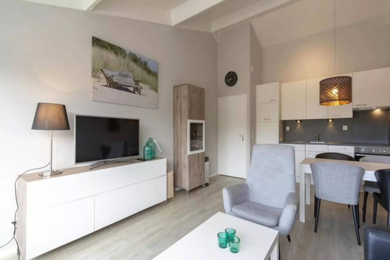 Beach Appartement 35-Woonkamer