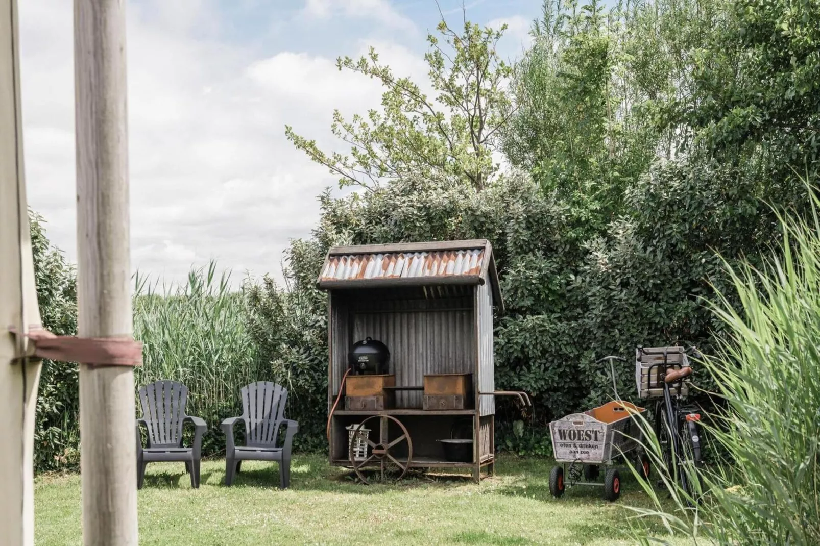 Beach Lodge-Uitzicht zomer