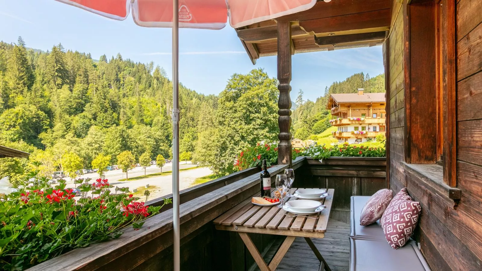 Appartements Zellner-Terrasbalkon