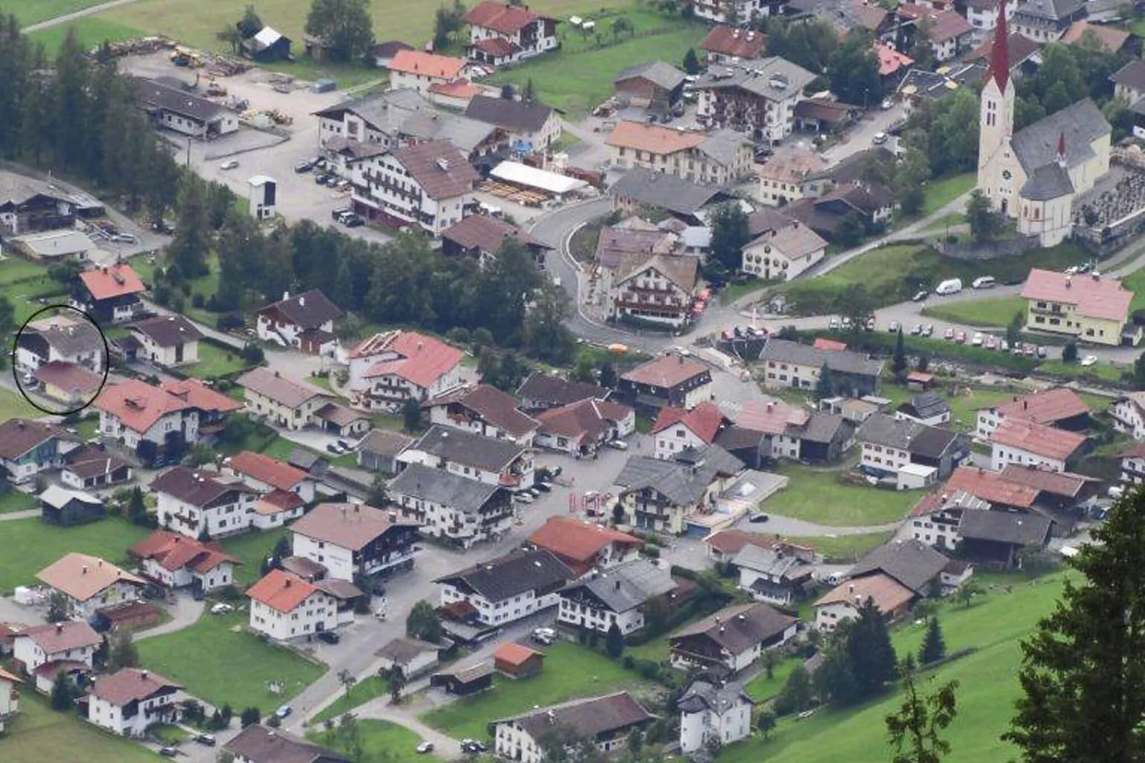 Ferienhaus-Gebieden zomer 1km