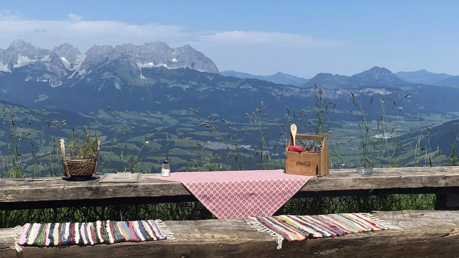 Kaiserblick-Gebieden zomer 5km