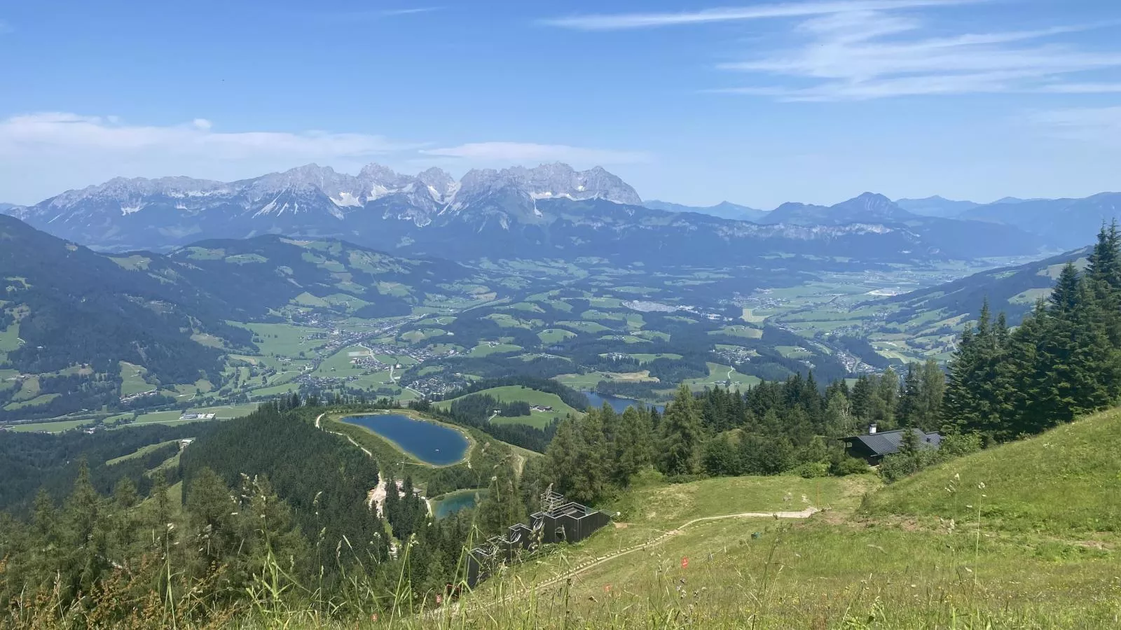 Villa Schönfeld-Gebieden zomer 5km