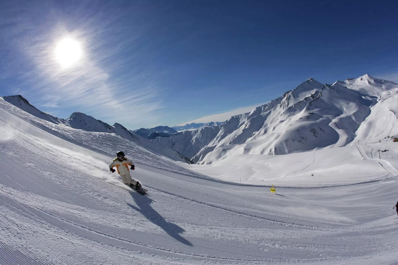 Chalet Faltri-Gebied winter 5km