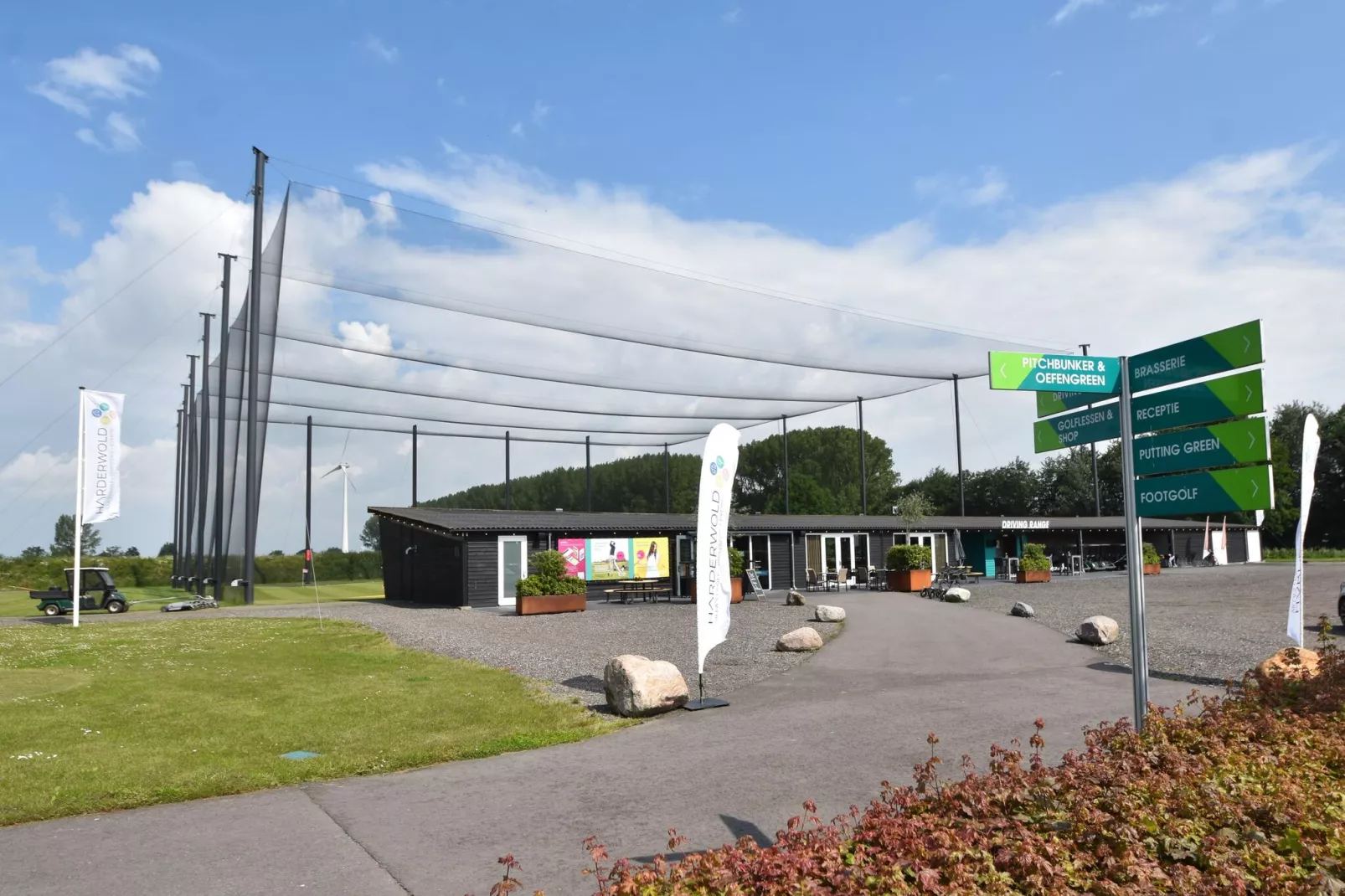 Harderwold woonark-Parkfaciliteiten