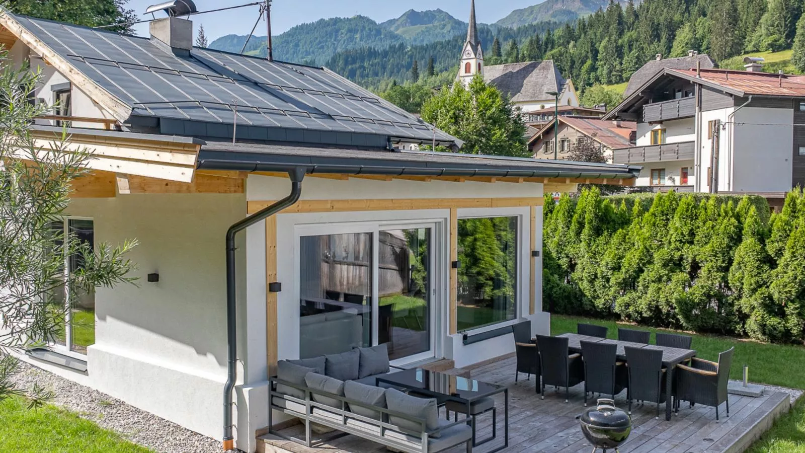 Chalet Hornblick-Terrasbalkon