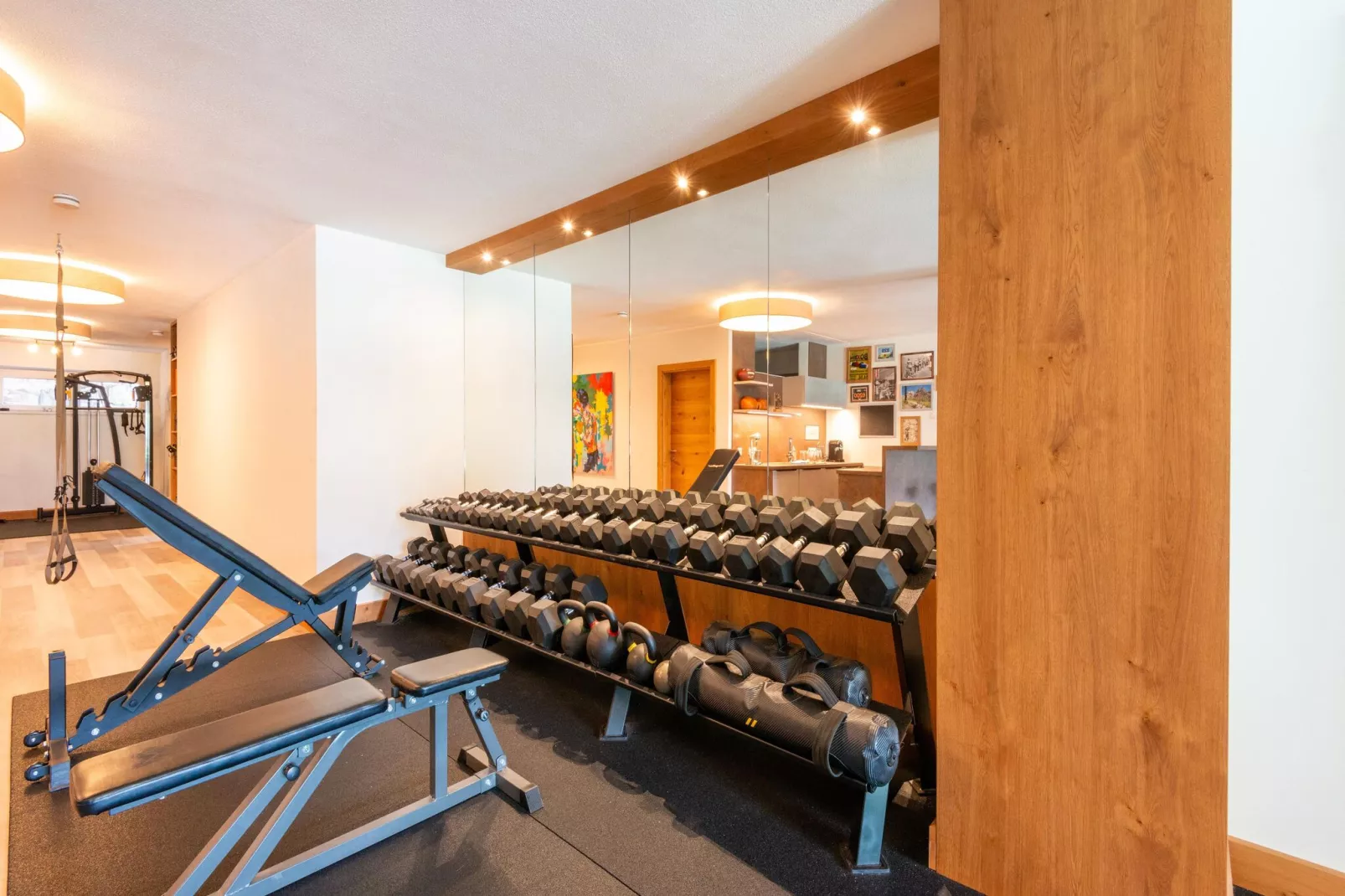 Helfenstein Lodge - 5 Personen-Sportzaal