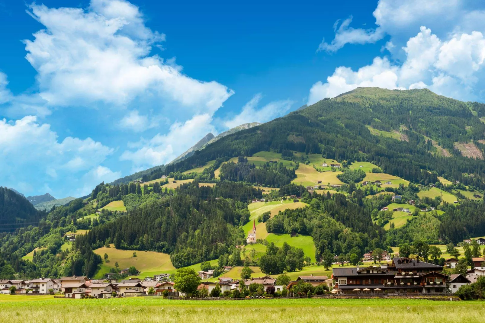 Helfenstein Lodge - 5 Personen-Gebieden zomer 20km