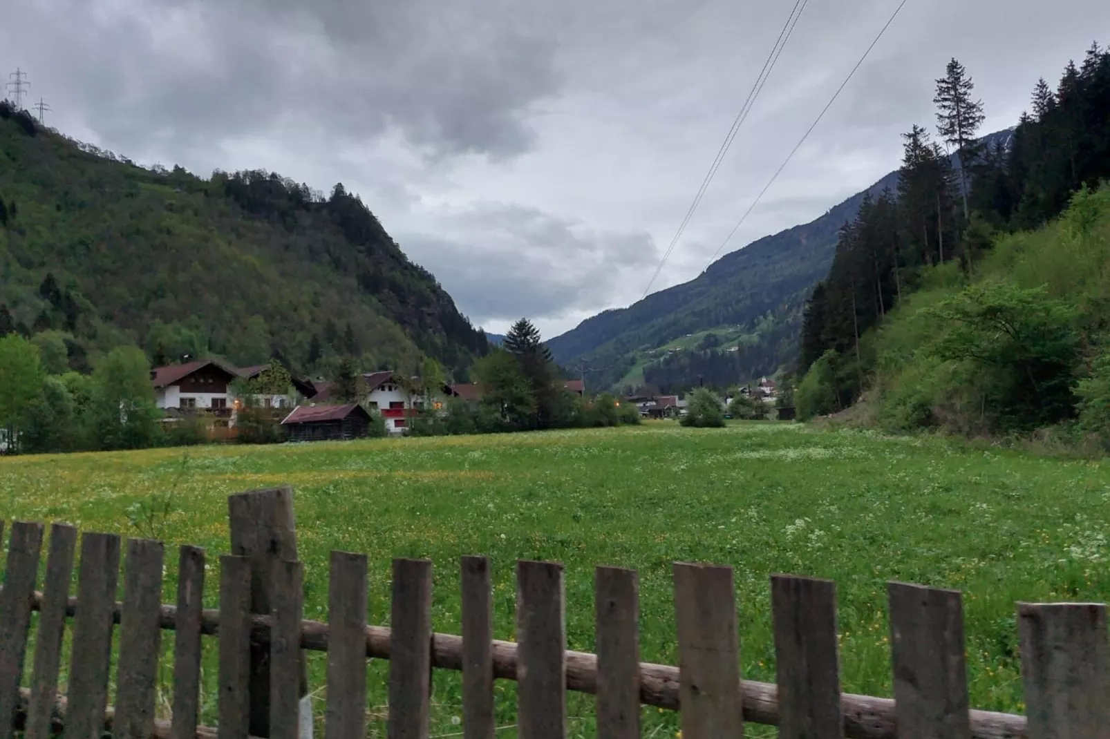 Hof Achenrainer-Uitzicht zomer