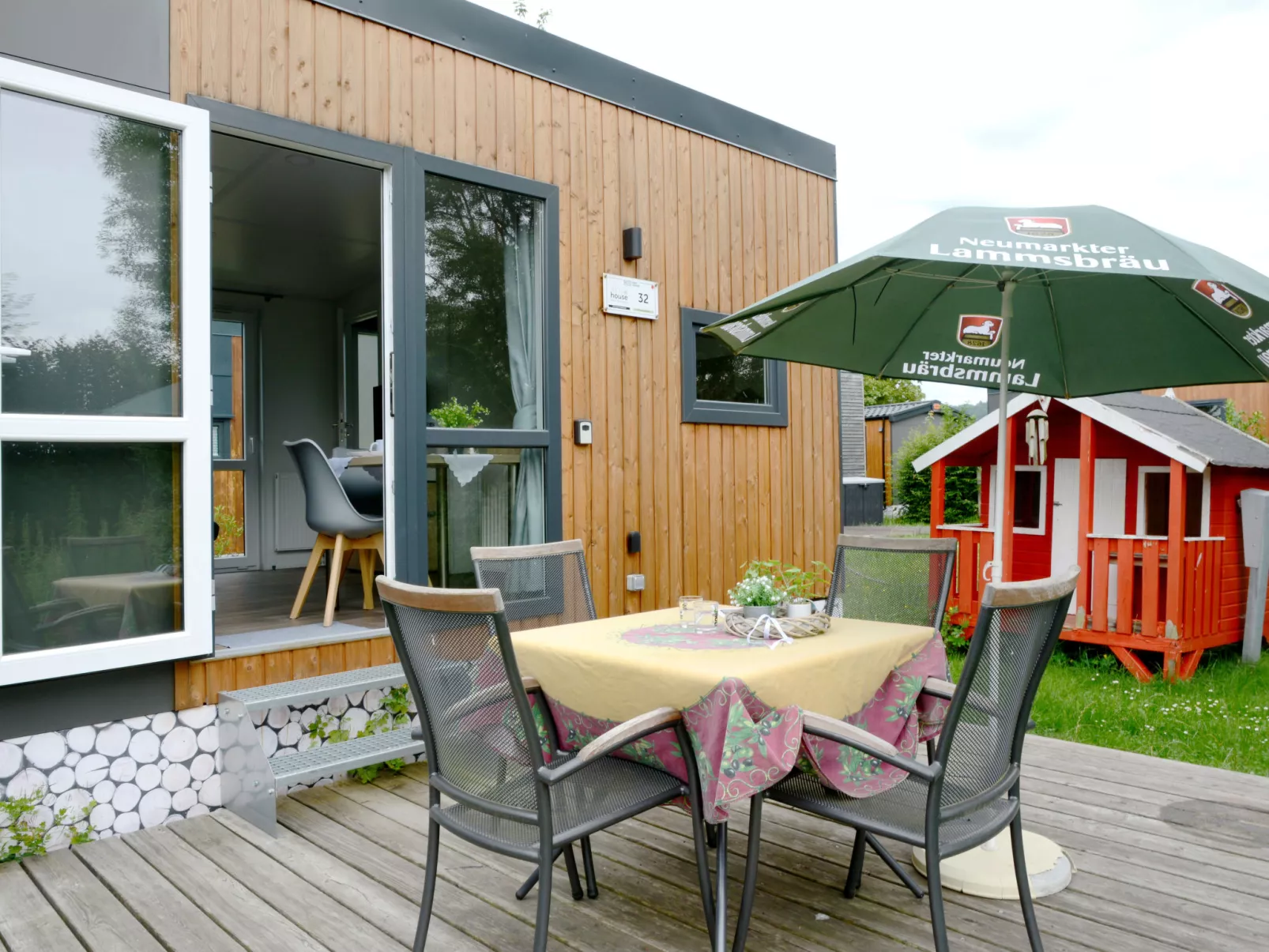 Tiny Haus Sonnendeck-Buiten