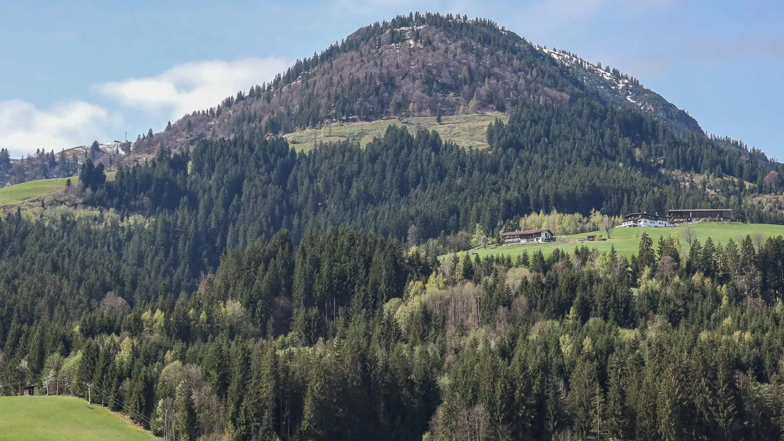 Villa Filzer-Gebieden zomer 1km