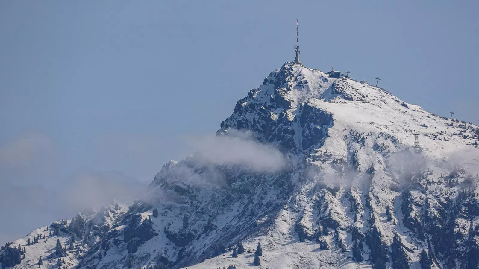 Villa Filzer-Gebied winter 1km