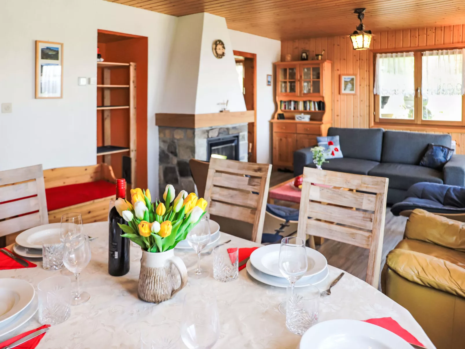 Chalet Picardie-Binnen