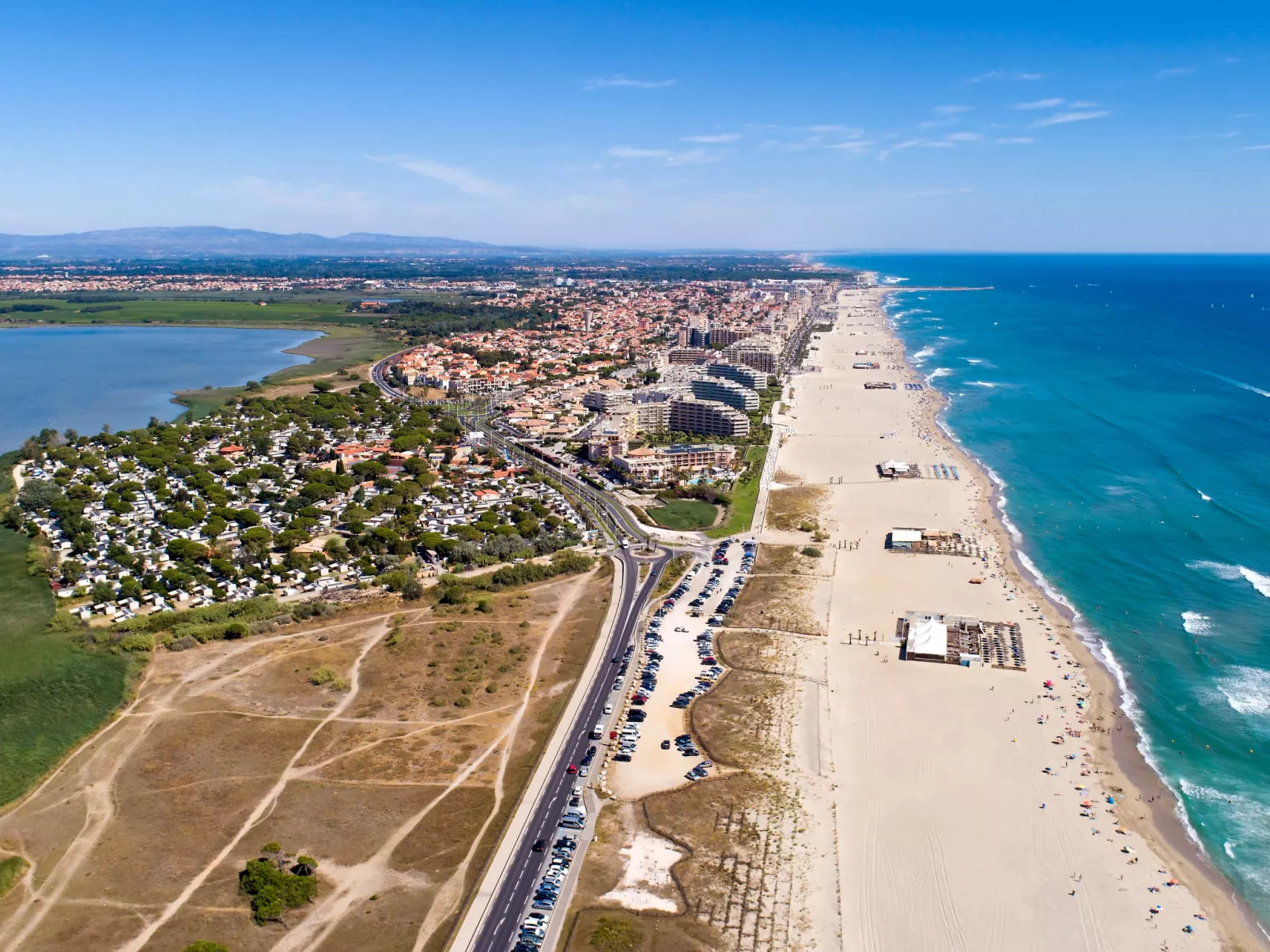 Le Beach-Omgeving