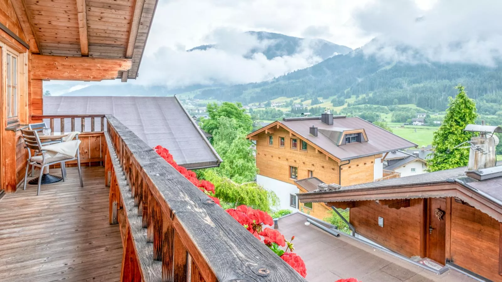 Idylle am Waldrand-Terrasbalkon