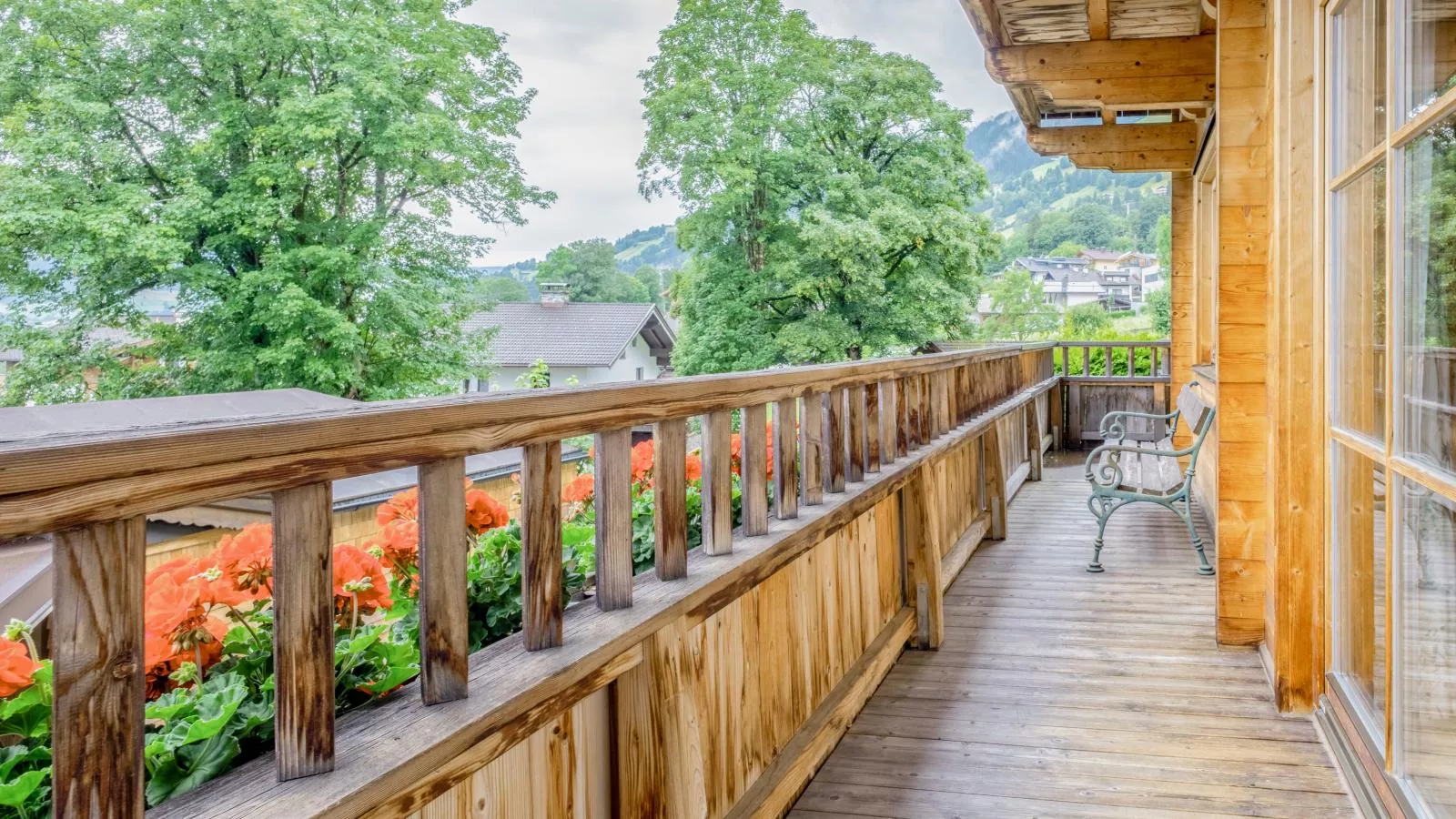 Idylle am Waldrand-Terrasbalkon