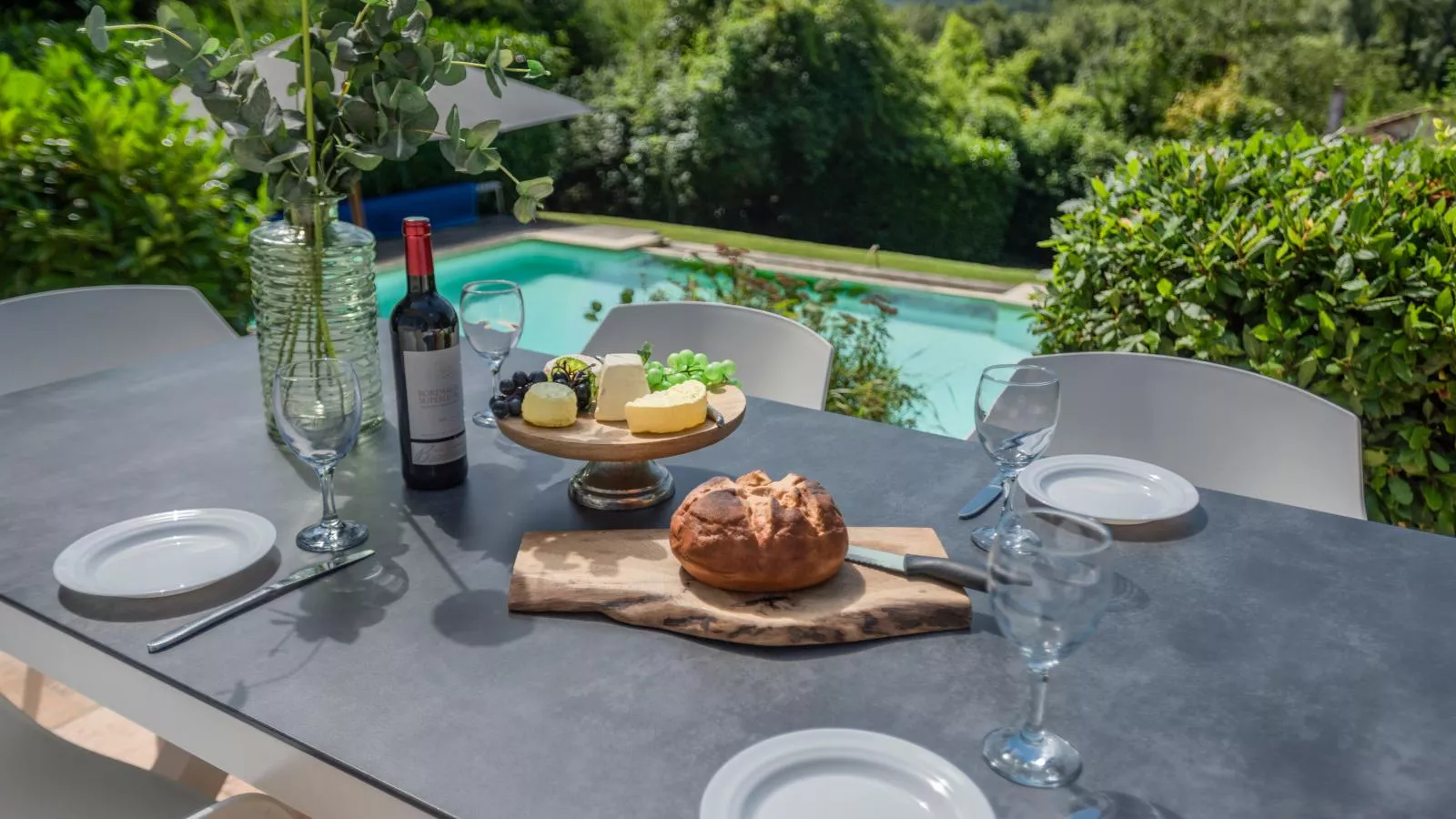 La Maison vers la Coline-Terrasbalkon