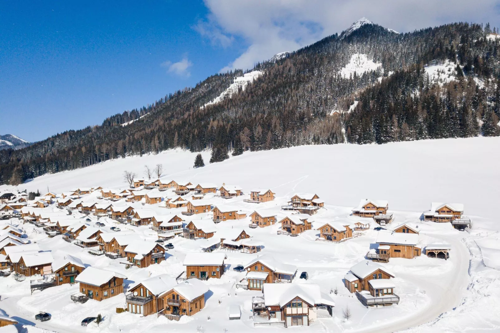 Almdorf Hohentauern 5-Gebied winter 1km