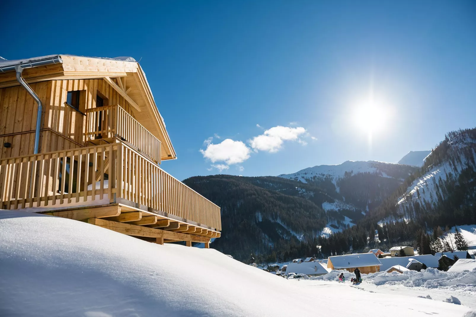 Almdorf Hohentauern 2-Uitzicht winter