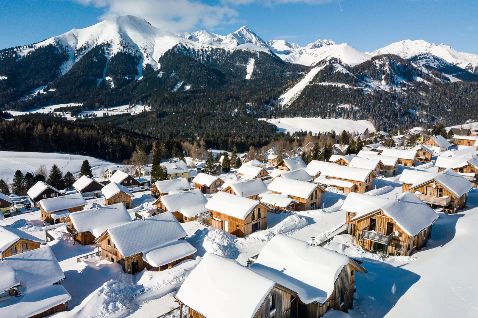 Almdorf Hohentauern 2-Uitzicht winter