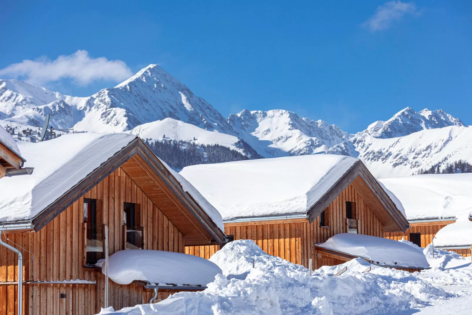 Almdorf Hohentauern 2-Uitzicht winter