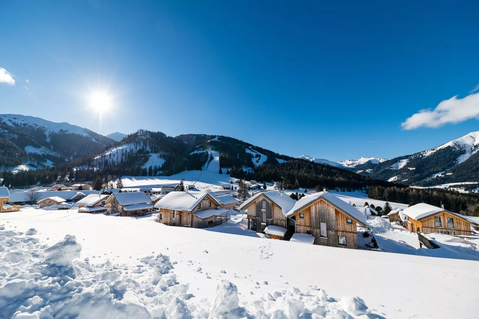 Almdorf Hohentauern 57-Gebied winter 1km